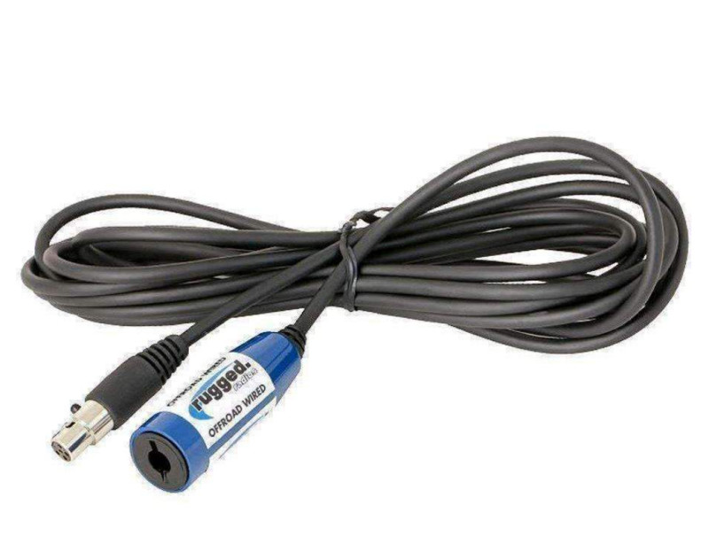 Rugged Radios for OFFROAD Straight Cable to Intercom 16 Feet