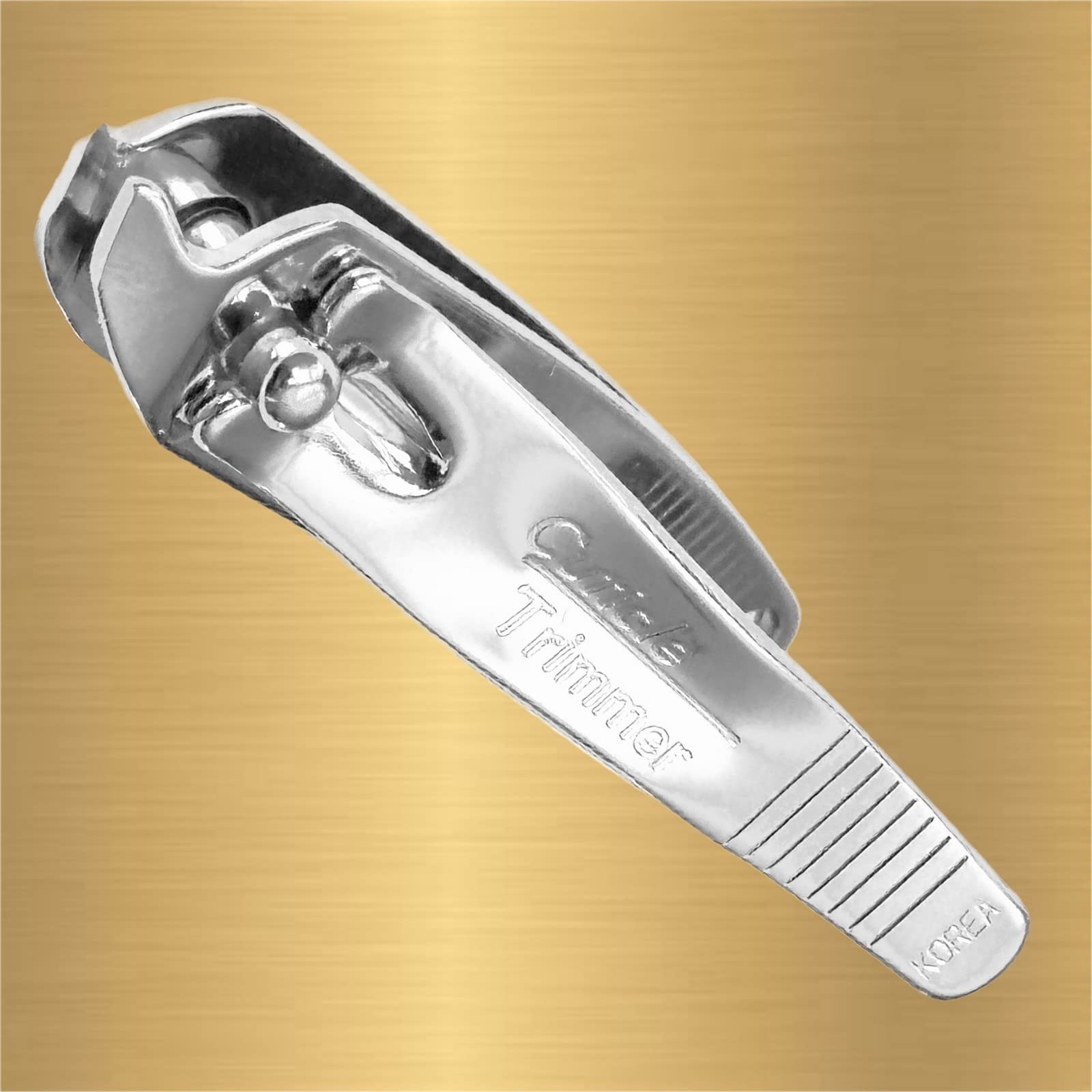 Slanted Edge Nail Clippers & Cuticle Trimmer Side Angle Pedicure Manicure Tool