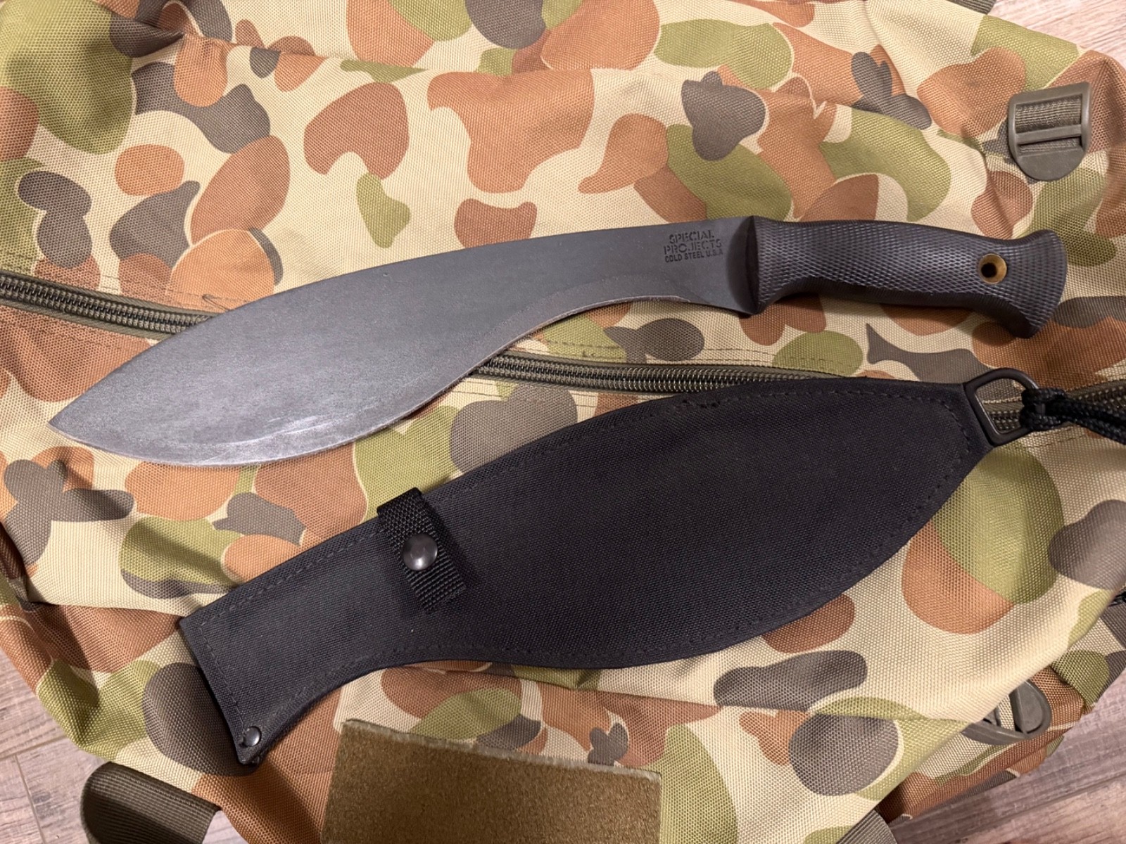 cold steel vintage ltc kukri carbon 5 coldsteel knives new old stock