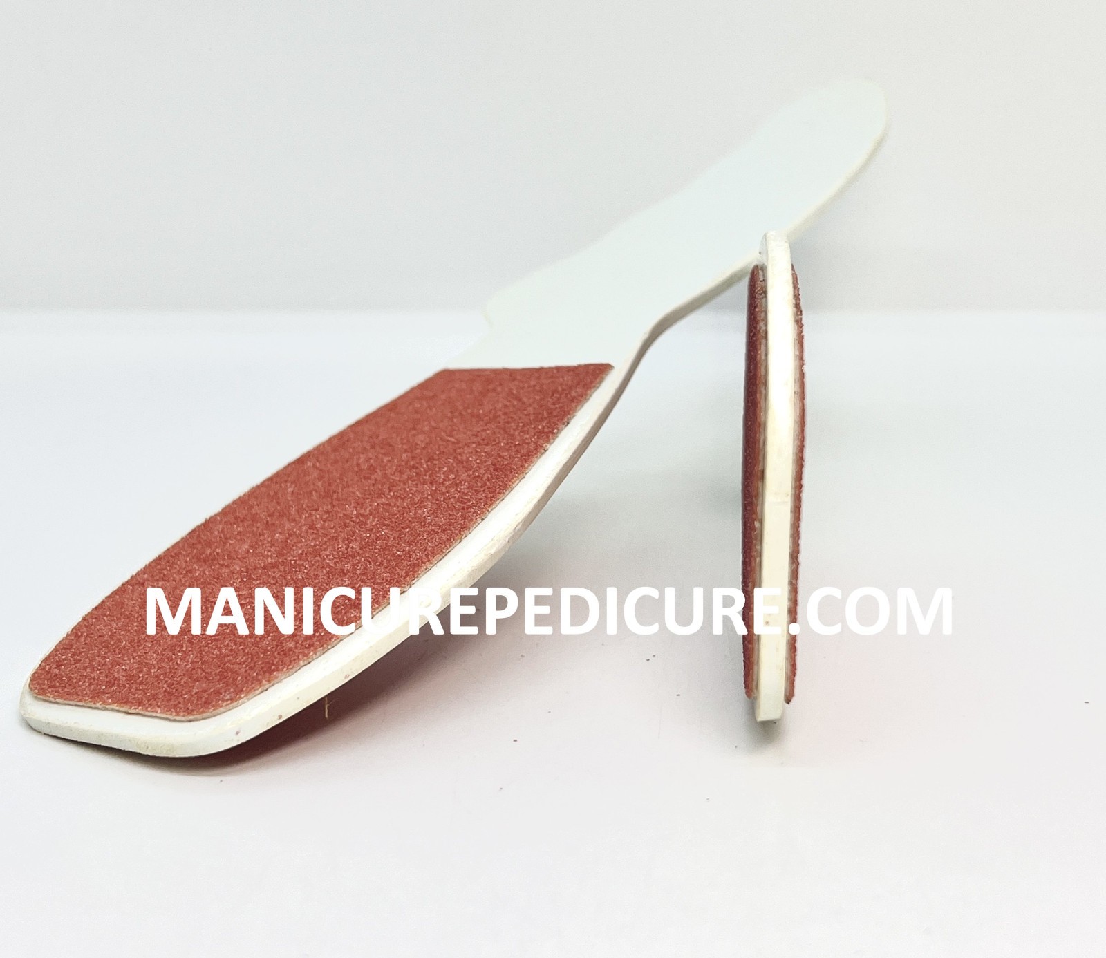 Foot File - Mylar Red Jumbo Foot File - 80/80 - 2pcs