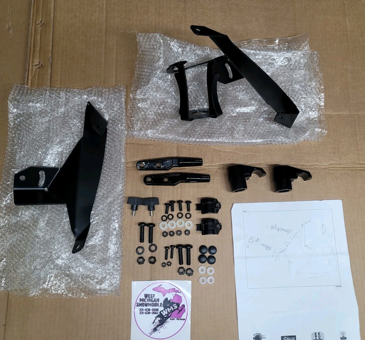 Arctic Cat ATV Quick-Release Windguard Windshield Accessory Kit 1996-2013