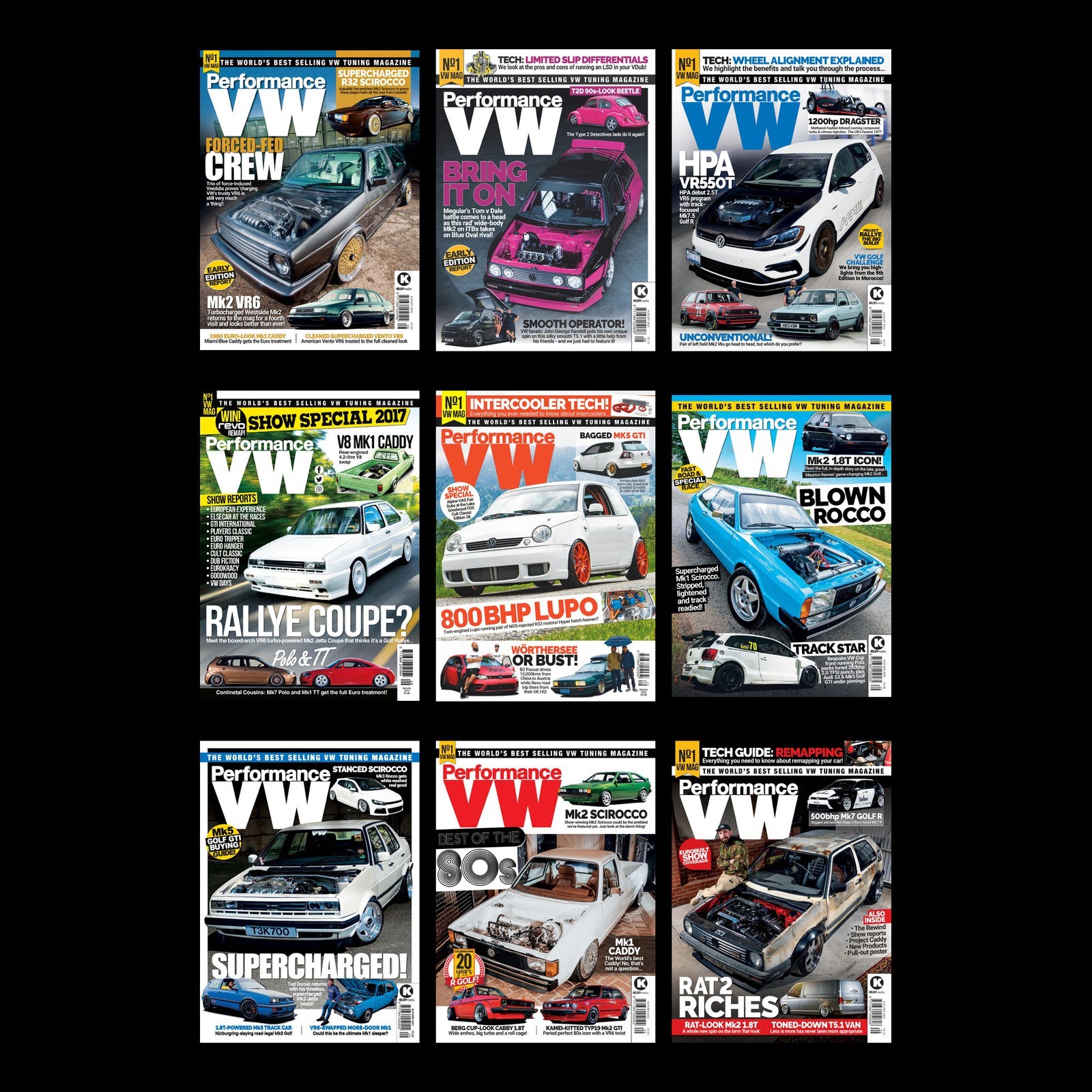 Performance VW magazine 132 issues & 4 specials on USB + immediate bonus