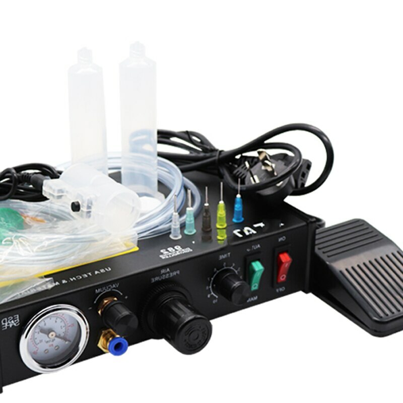 982 Semi-Automatic Glue Injection Machine Silicone Ab/Uv Glue Filling Machine