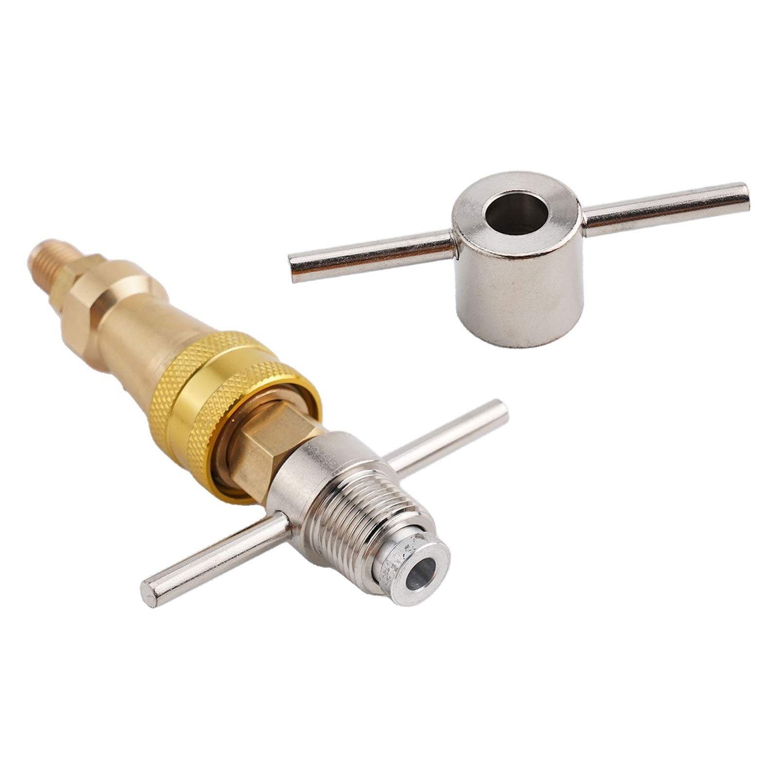 Efficient Refrigerator Quick Connector 1/4 inch Brass Washer Quick Coupling