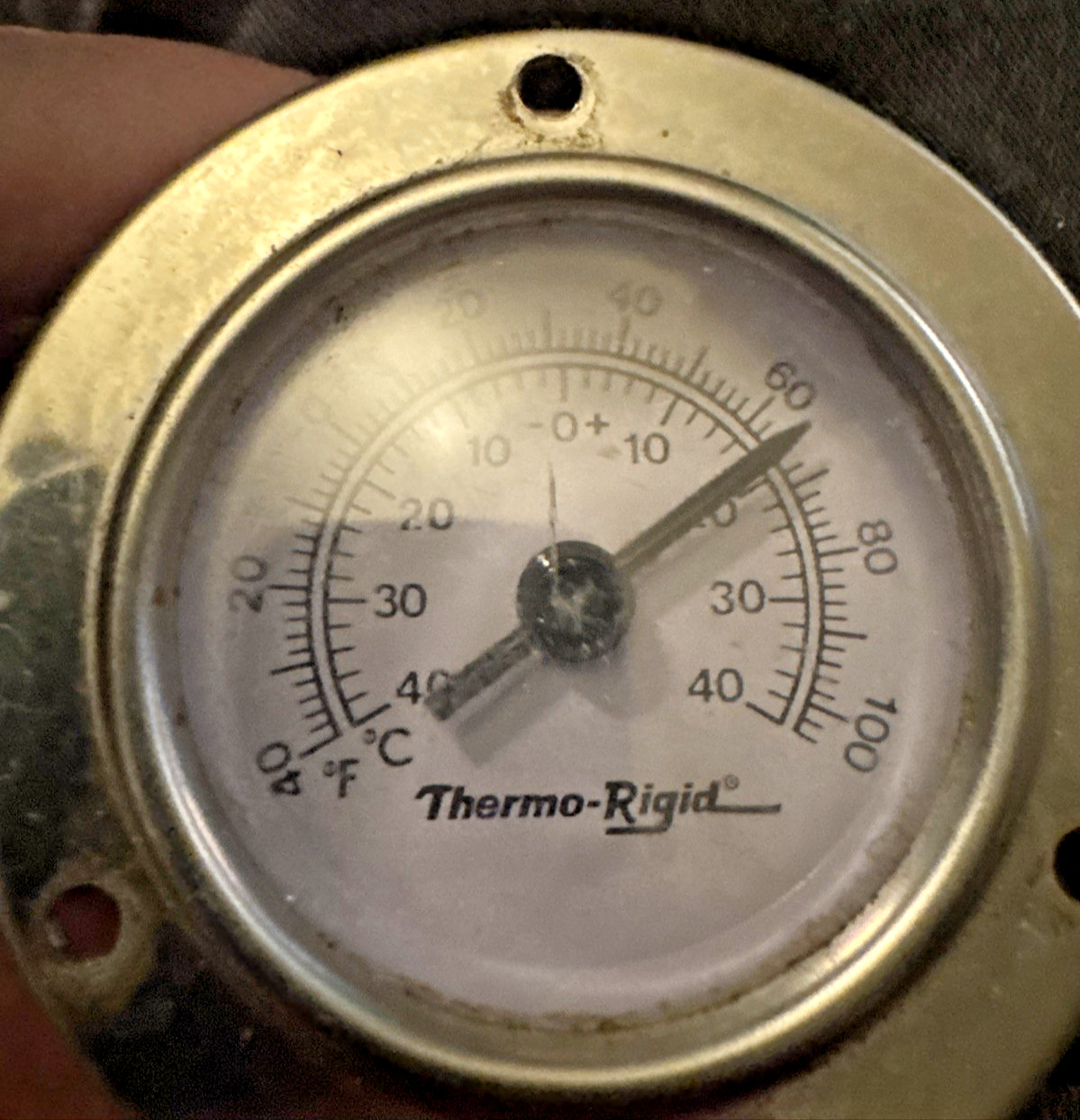 Thermo-Rigid Thermostat (walk in fridge?) Unknown Used Works Tested Fast RARE