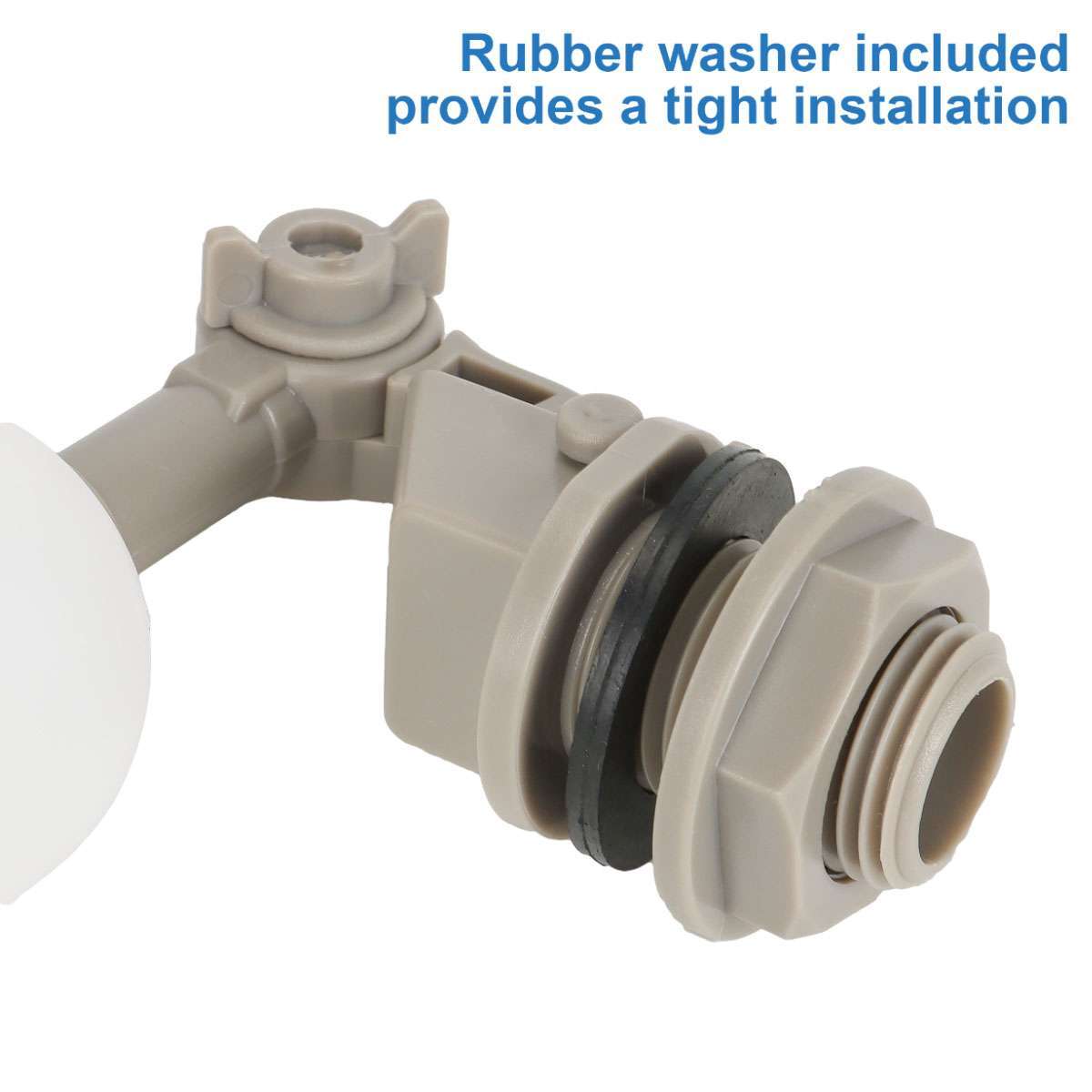 4x Water Float 1/2" Automatic Shut Off Valve Quick Connctor Tank Overfill Stop