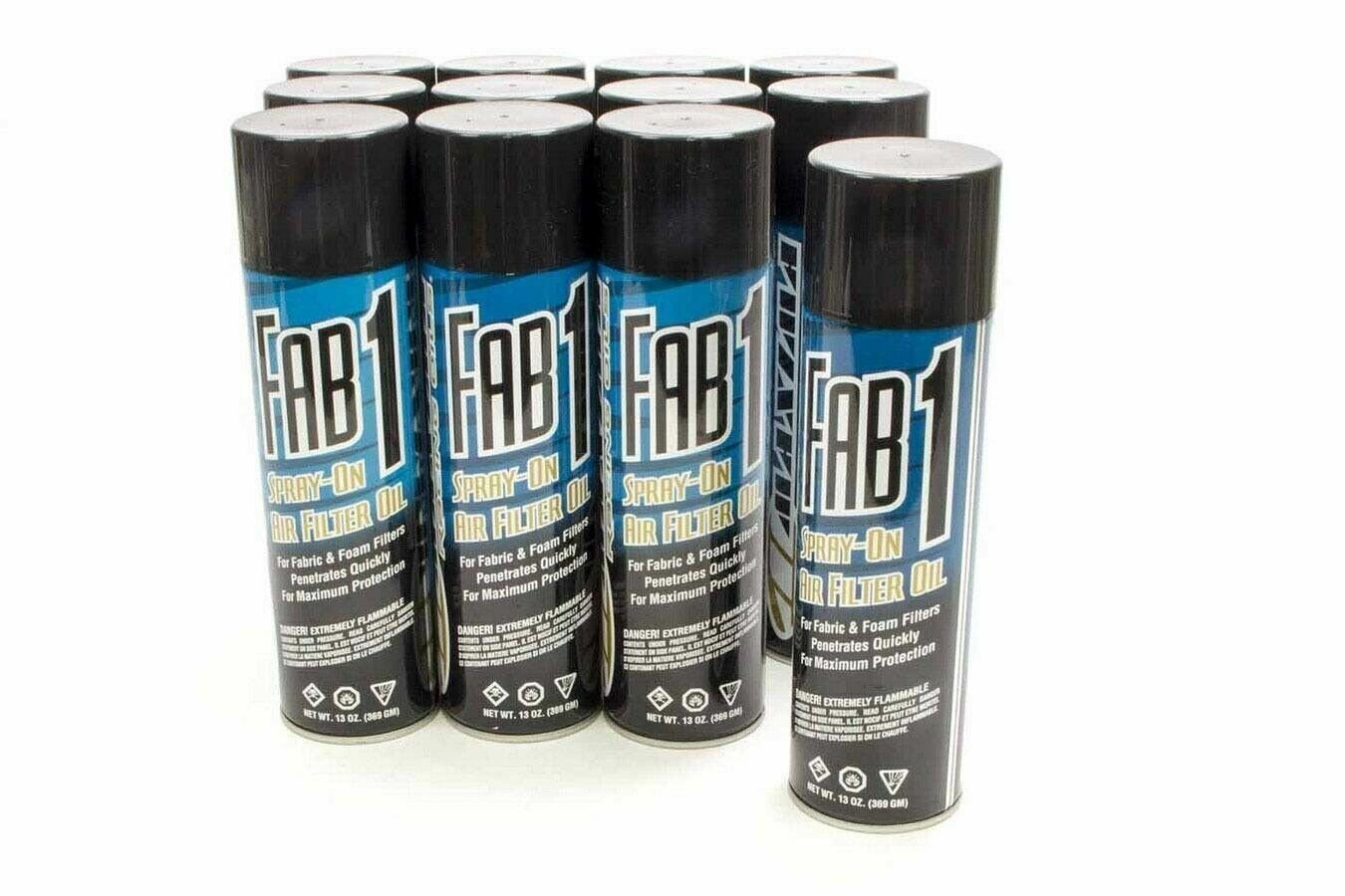 MAXIMA RACING OILS (61920) FAB1 Air Filter Oil Case 12x13oz