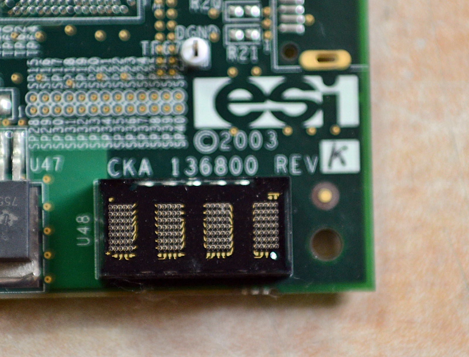 ESI Laser Repair Machine PCB Assy Board CKA 136800 Rev.K free ship