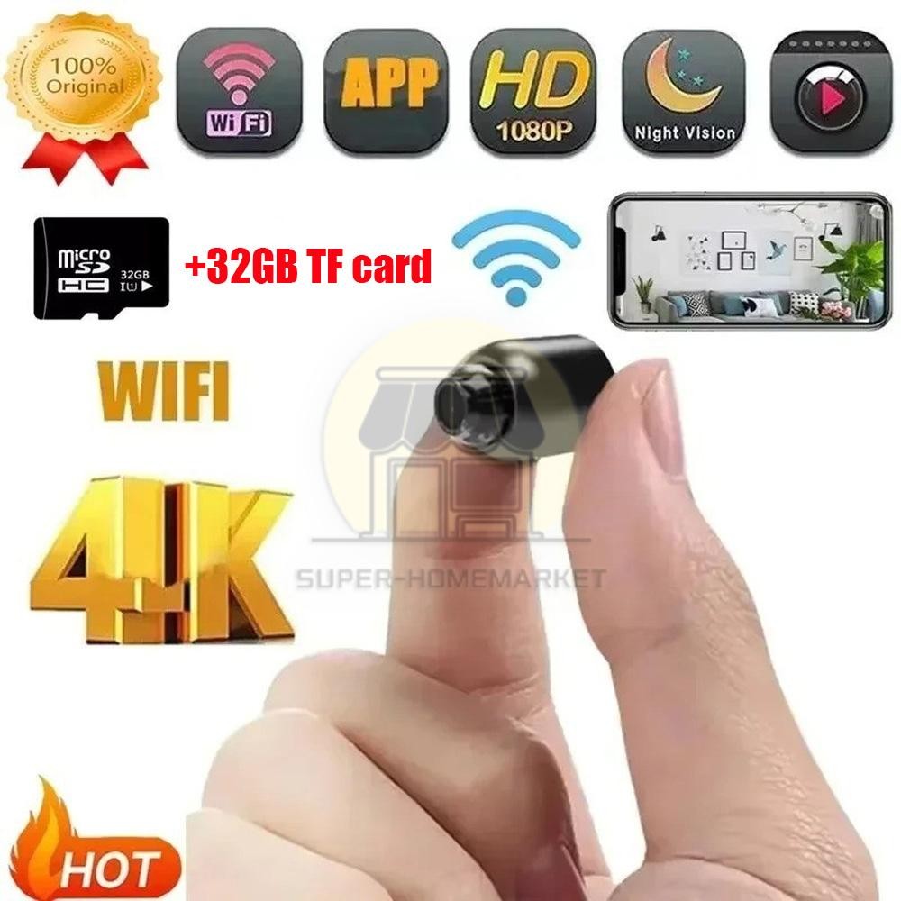 With 32GB SD Card HD 1080P Mini Camera WiFi Camcorder Security Cam For Home
