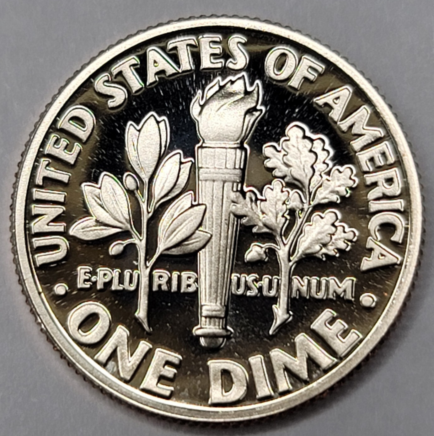 1998 S Gem Proof DCAM Roosevelt Dime - CN-Clad