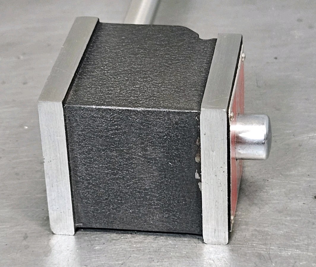 Starrett No. 657D magnetic base with a Fowler 1" dial indicator - 657