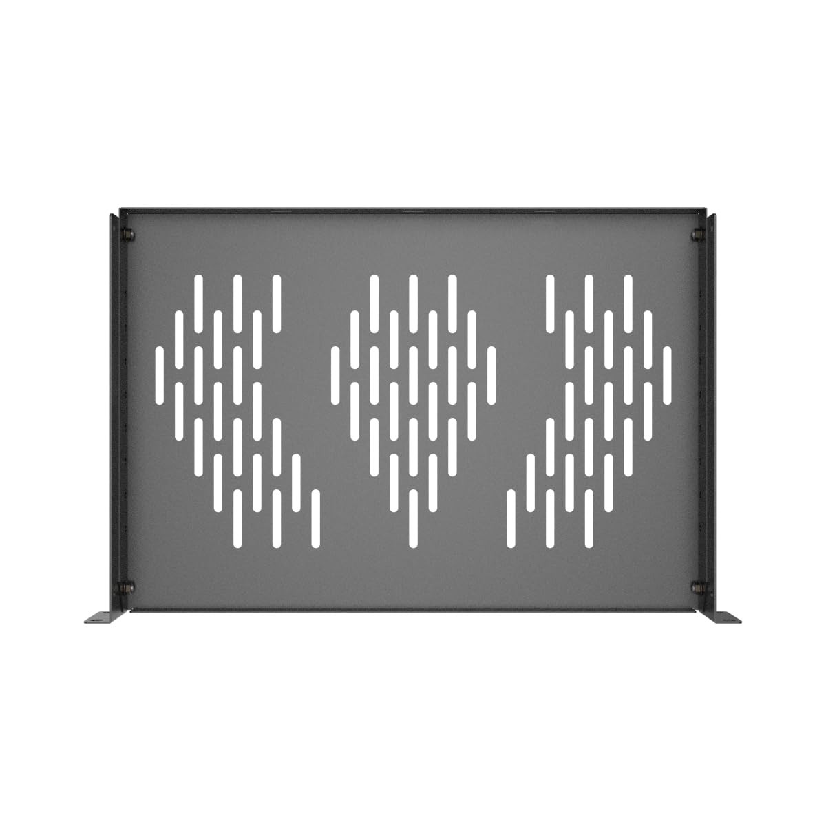 1U Server Rack Shelf, Suitable for 19" Network Equipment Racks and Cabinets, ...