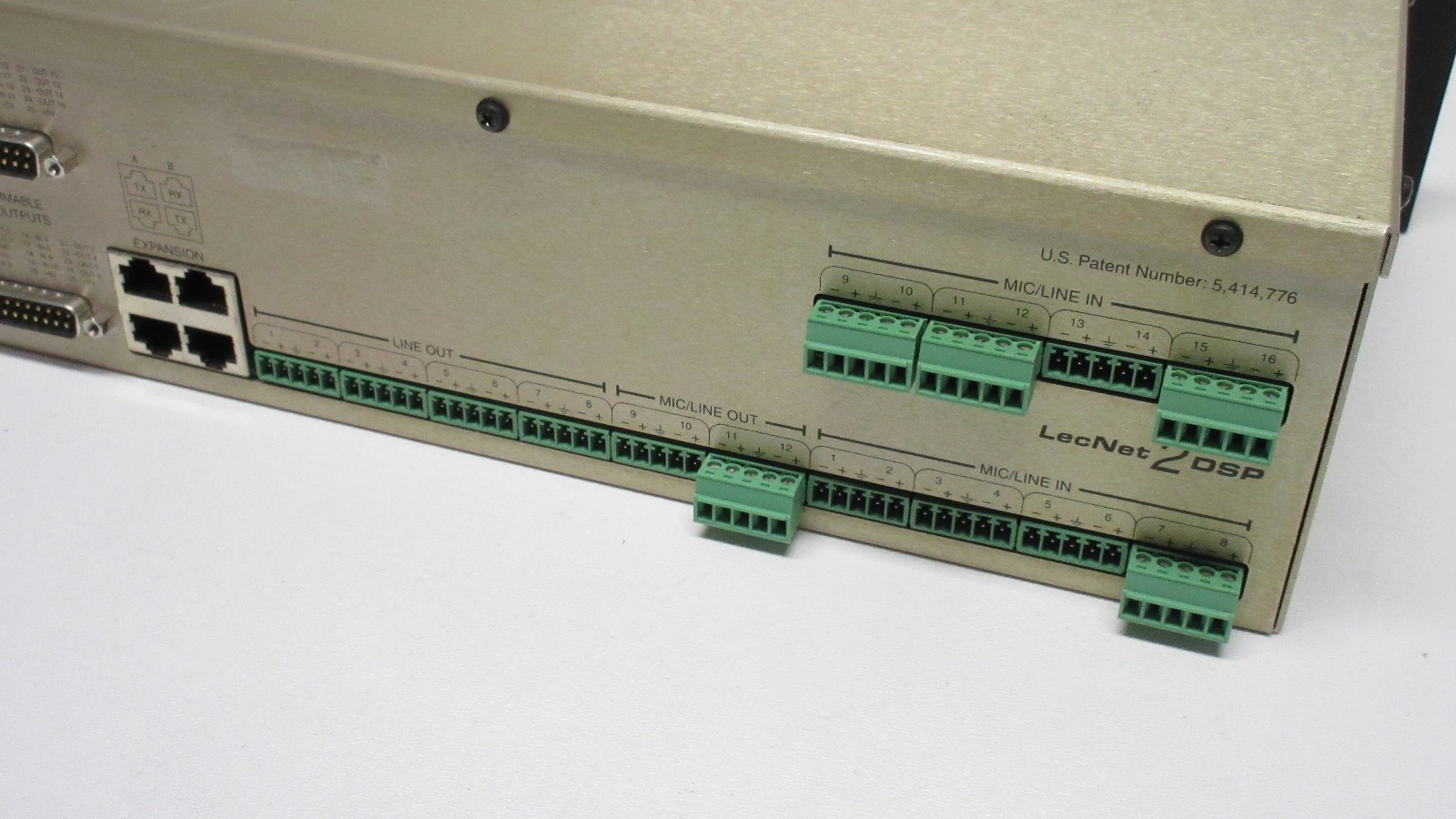 Lectrosonics DM1612 DSP Matrix Digital Automatic Mixer, Power ON and Menu VIDEO!