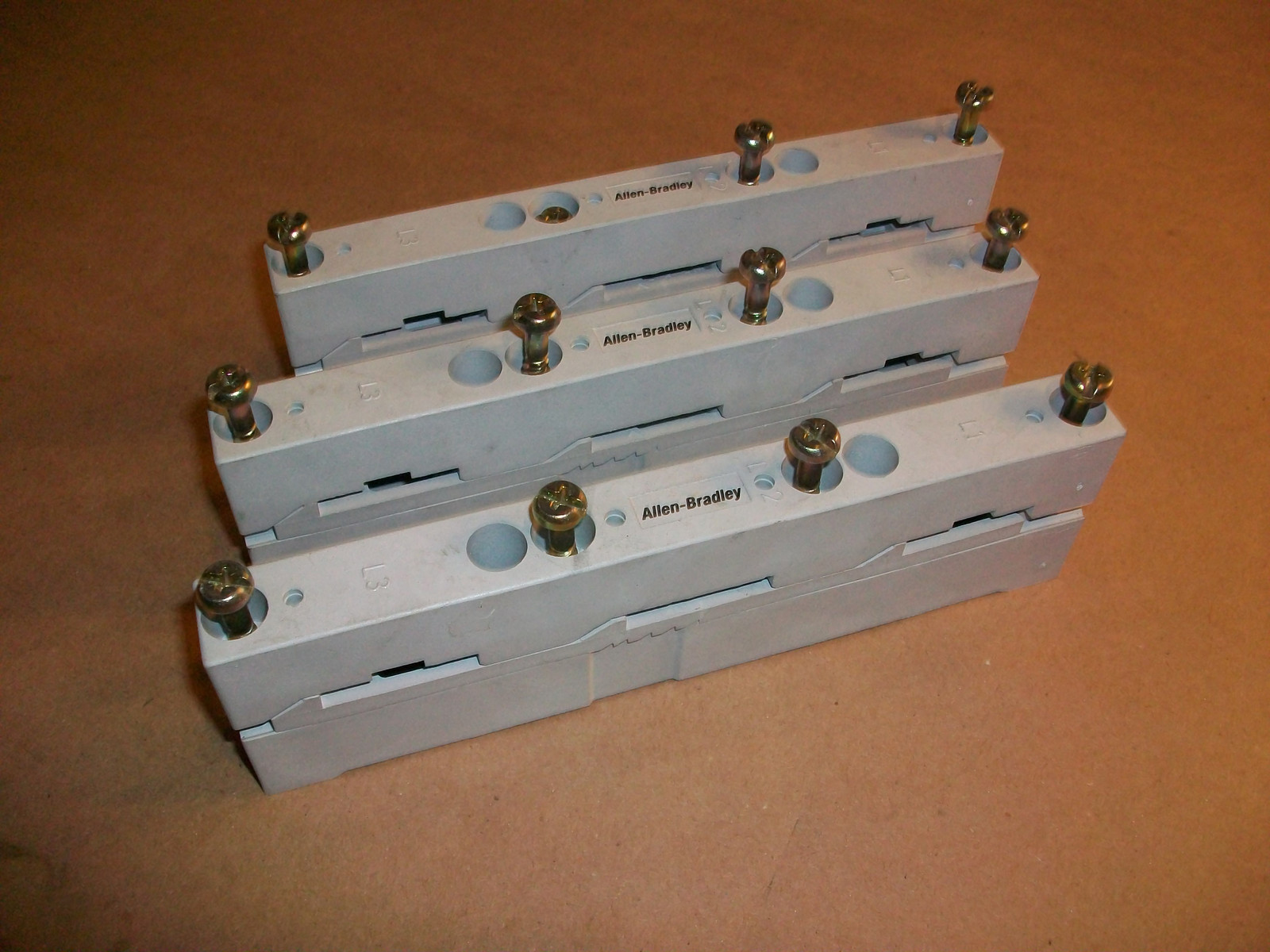 3pc Allen Bradley Motor Control Connector Blocks