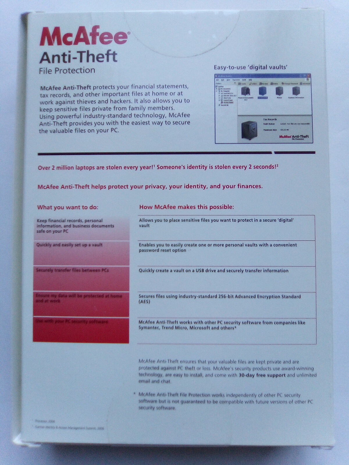 McAfeeAnti-Theft File Protection 2009