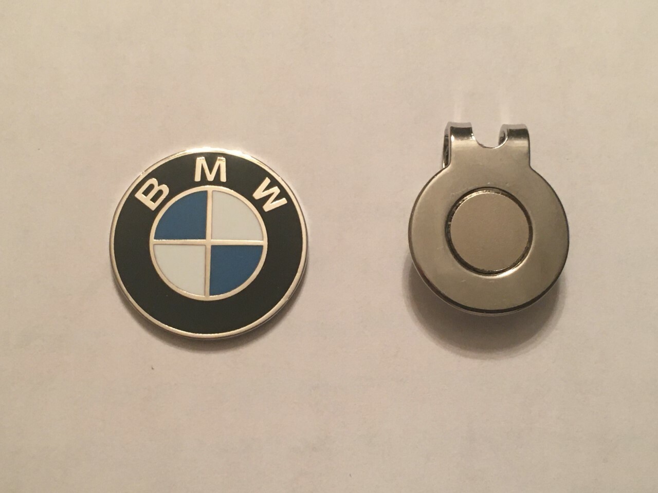 (1) BMW Championship 1" Coin Style Golf Marker W/BONUS HAT CLIP - A Great Deal!