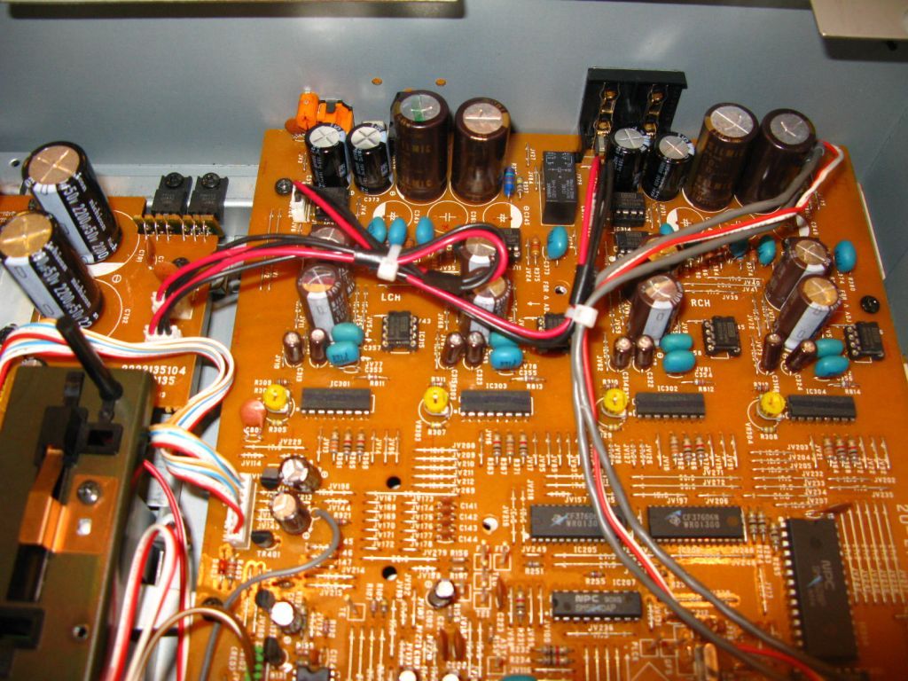 Denon DCD-2560 Modification Audiophile opamp replacement Repair Service MOD0