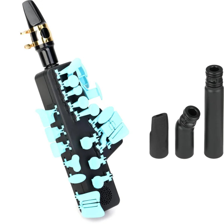 Odisei Music Travel Sax 2 Wind Synth/Controller with Accessory Pack - Turquoise