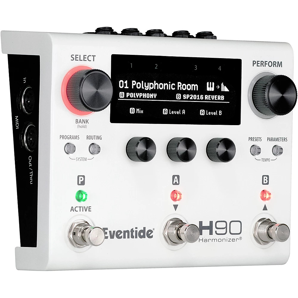 Eventide H90 Harmonizer Guitar MultiEffects Pedal White