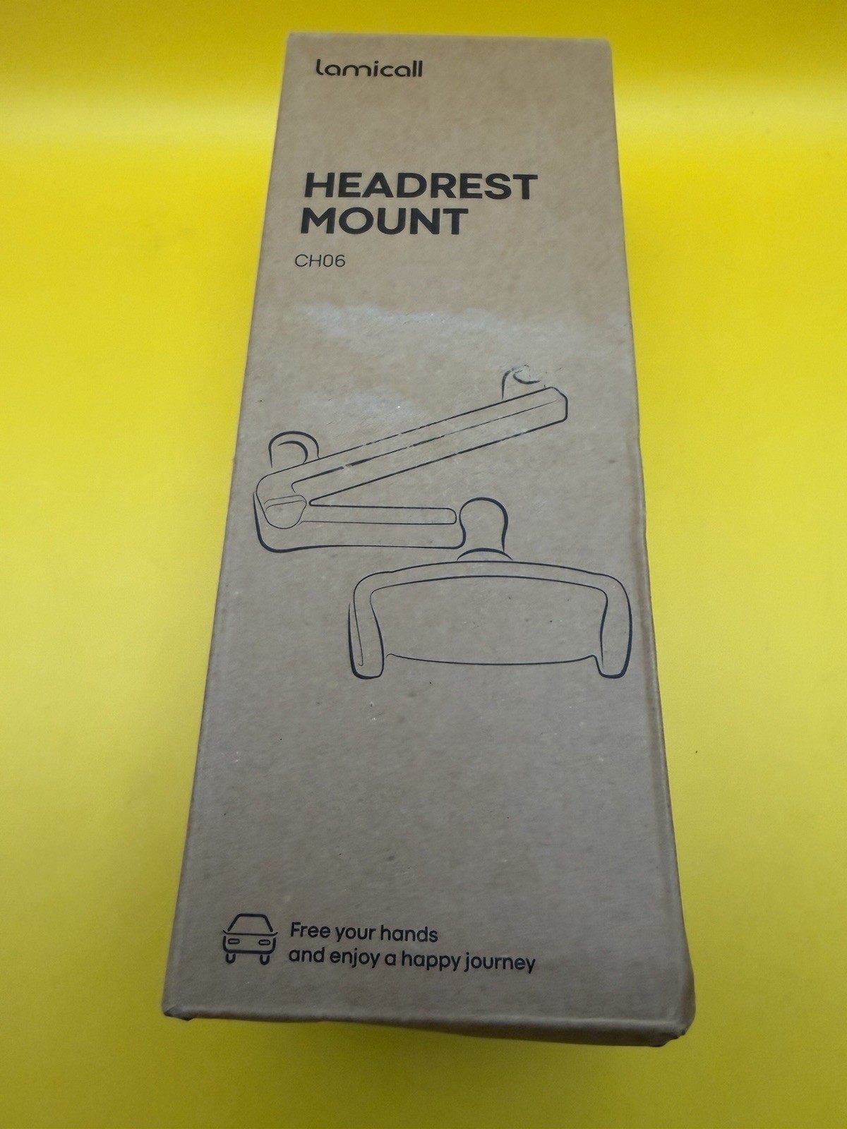 Lamicall Car Headrest Tablet Mount Holder CH06