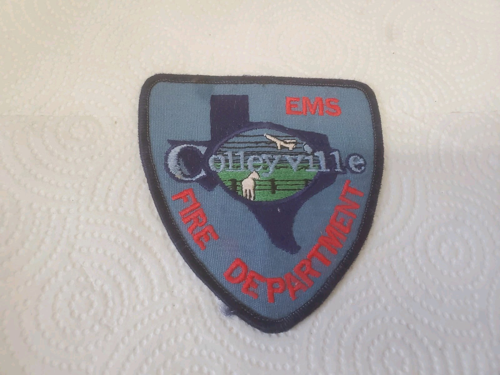 4" X 4" Cloth Patch Colleyville Fire Department Texas