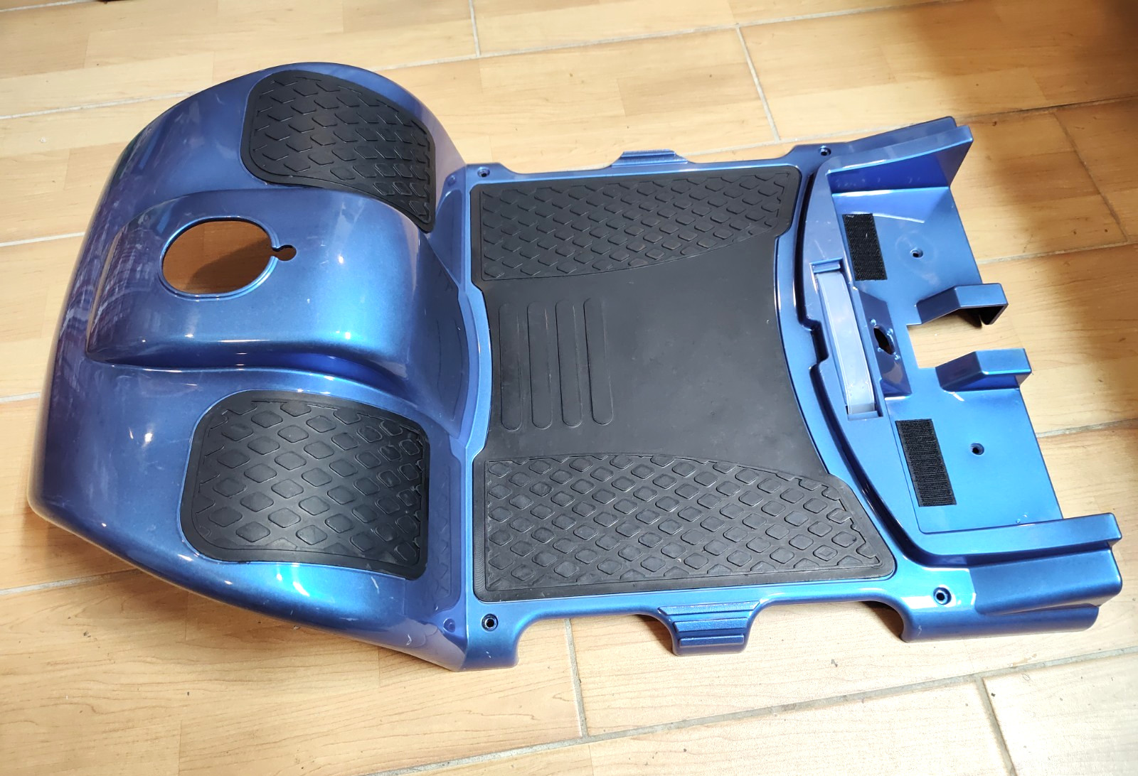 VIVE Mobility Scooter Plastic Floor Footrest Blue