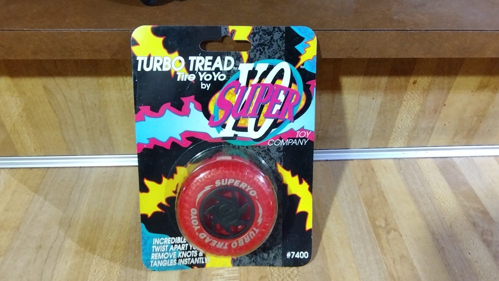 SuperYo Turbo Thread Tire YoYo,1995,new!