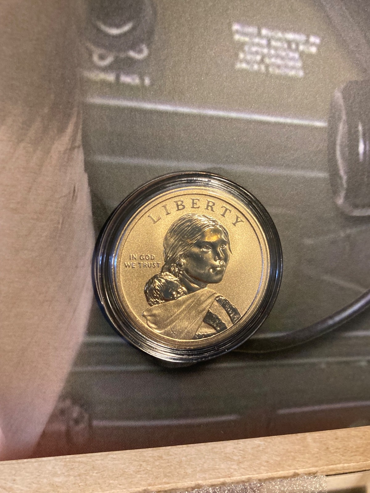 2016-S Native American Code Talkers Dollar Coin & Currency Set (R.)