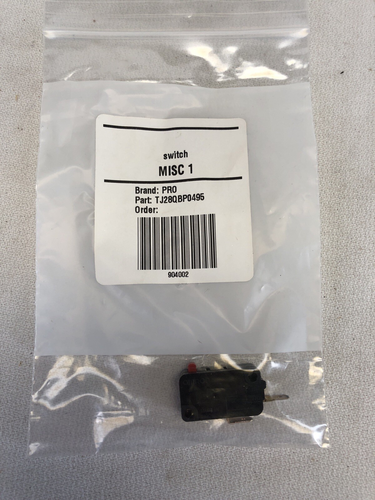 QBP Genuine OEM Microswitch 28QBP0495