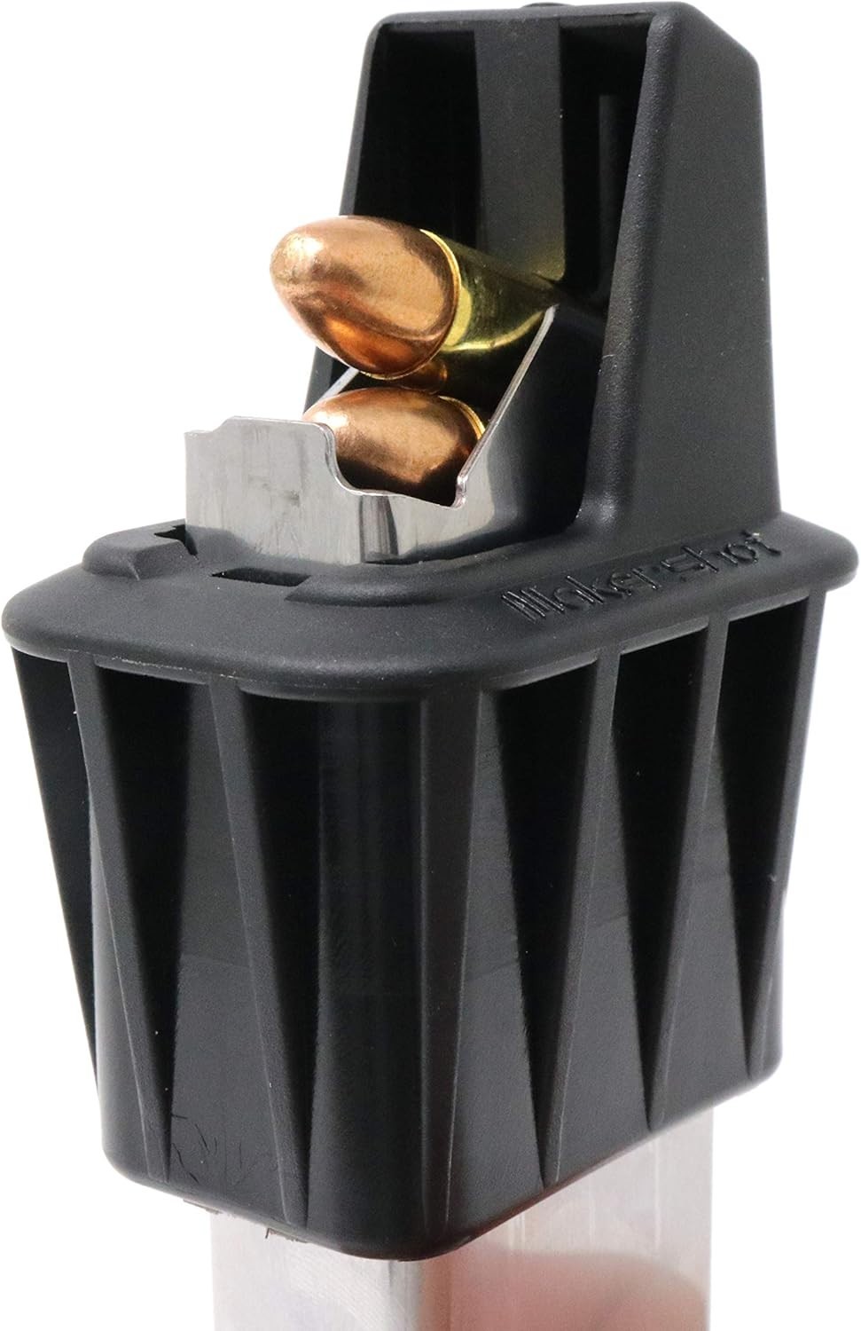 Brand New Custom Speed Loader for 9mm Beretta 92 / M9 - Black Plastic, Medium