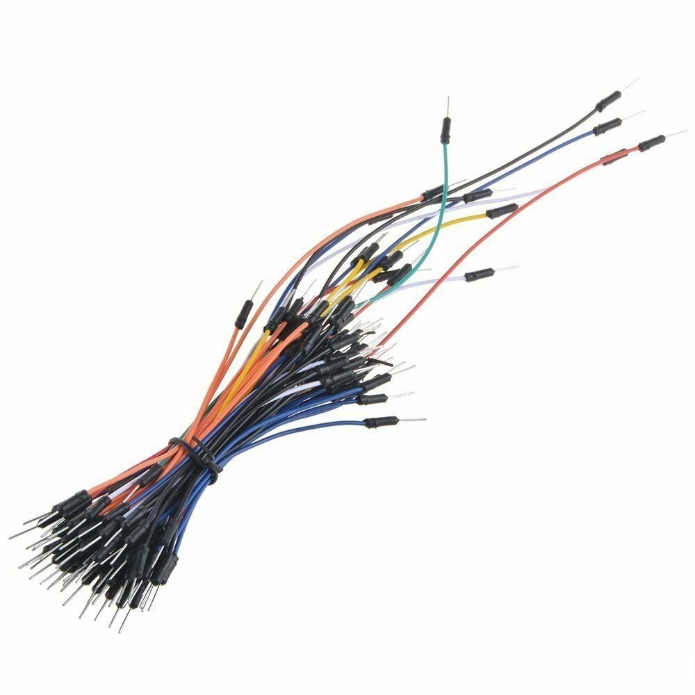 65Pcs Male to Male Solderless Flexible Breadboard Jumper Cable Wires For Arduino