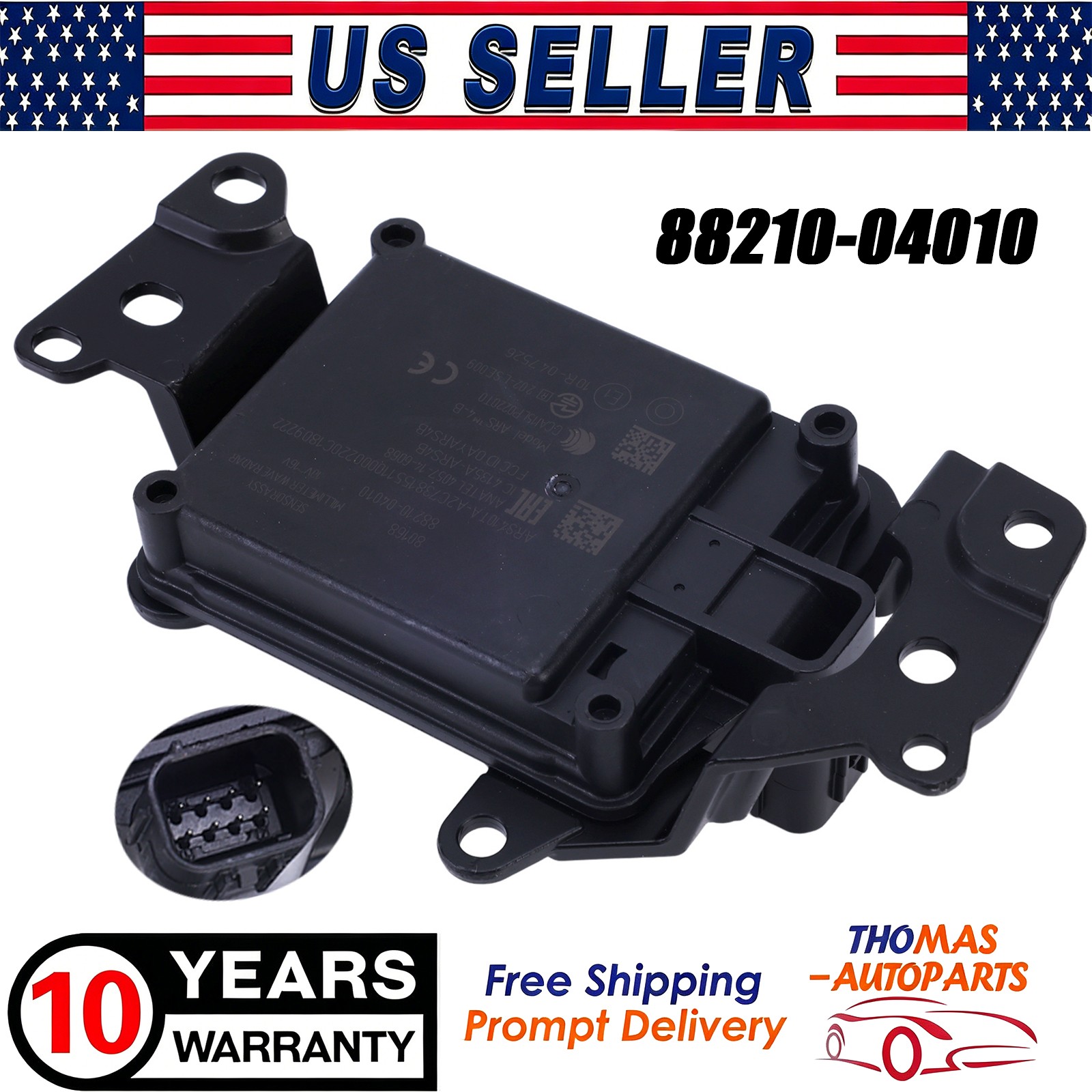 Front Control Distance Sensor Radar For 2016 2017-2022 Toyota Tacoma 88210-04010