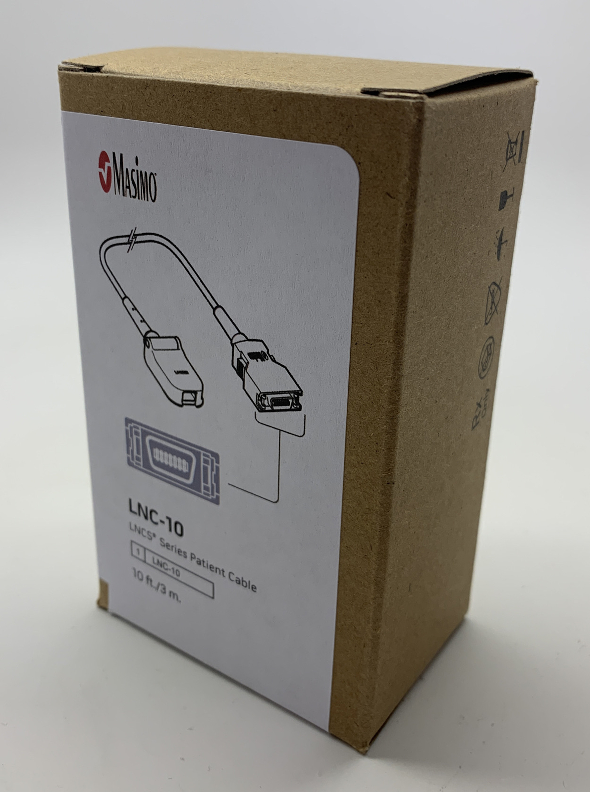 Masimo Radical LNC-10 14-Pin Patient Cable (REF 1814)