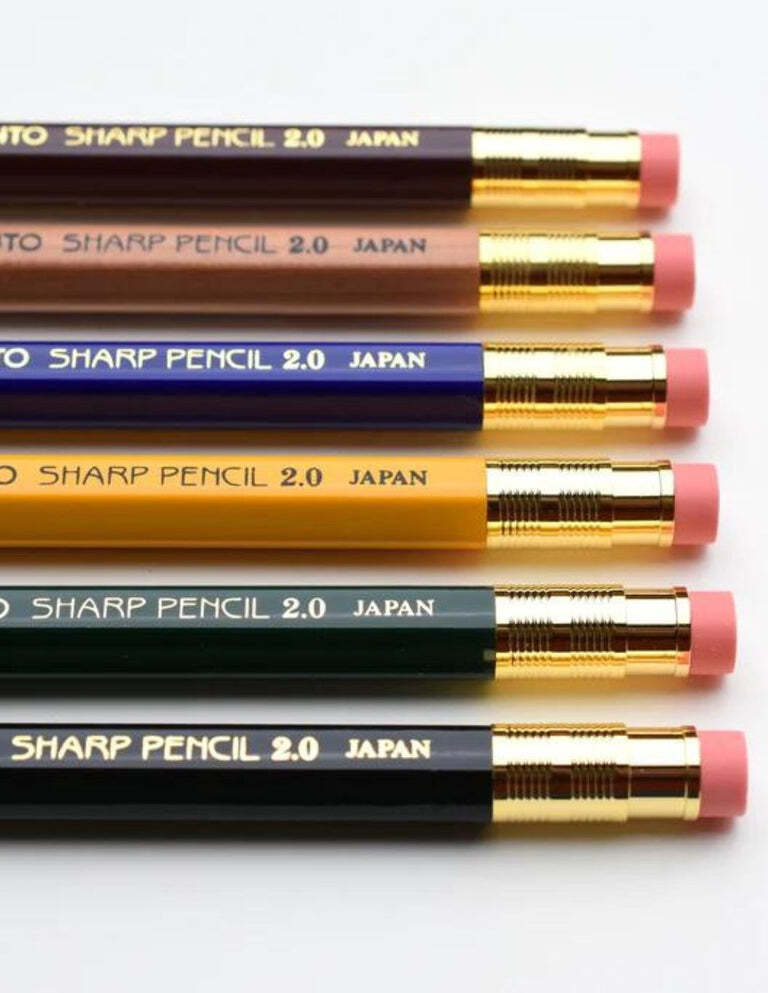 OHTO Automatic Sketching Pencil 2.0mm Stationery School Office APS-680E Black