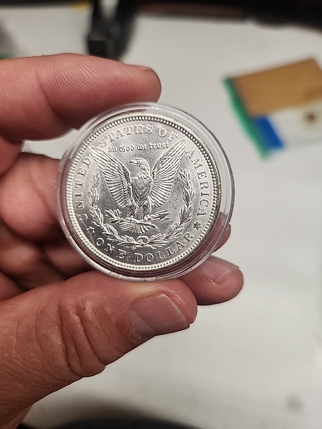 1921 MORGAN SILVER DOLLAR IN TOP BU CONDITION!!