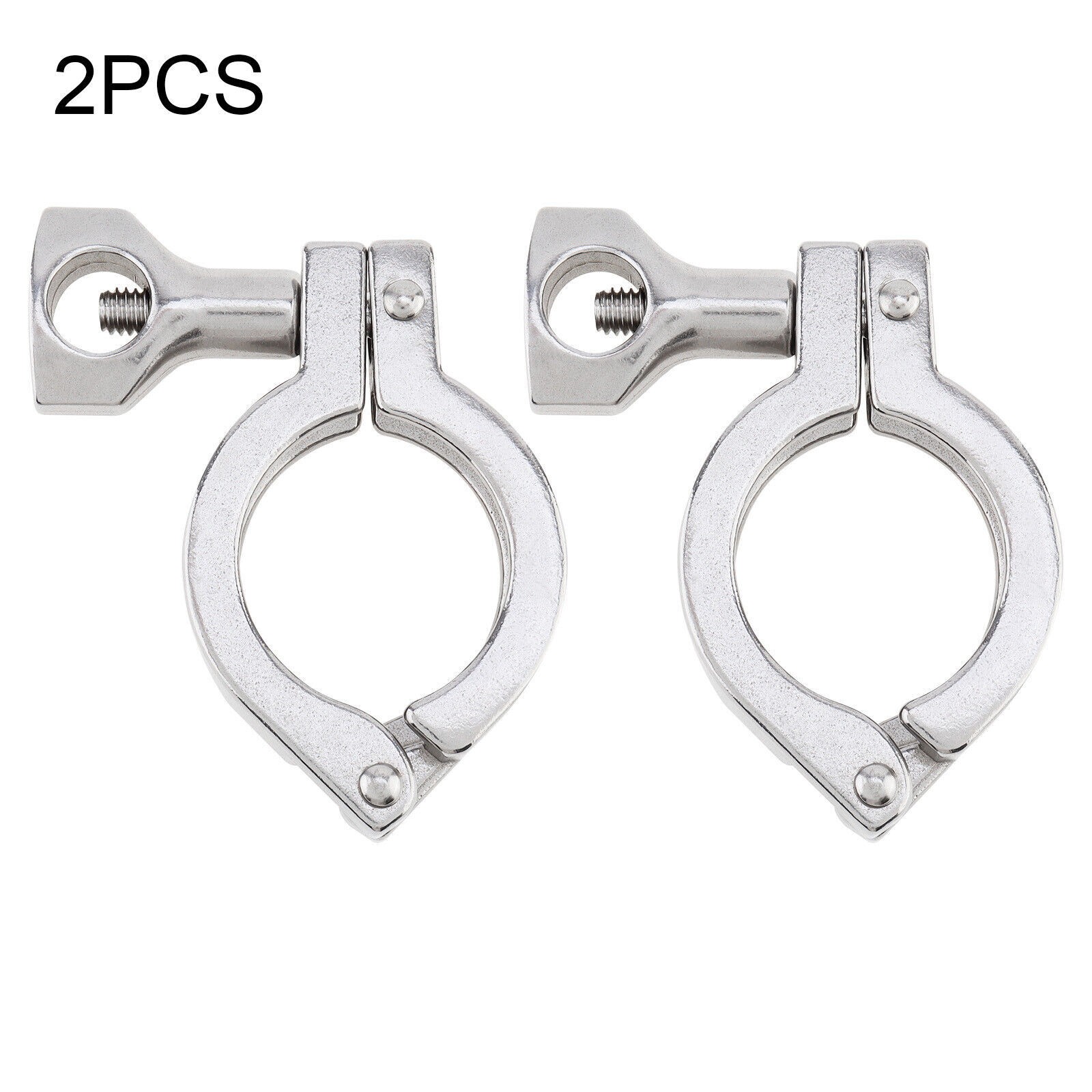 2pcs Fit for Tube OD 1-Inch to 1.5-Inch, Quick Installation Clamp