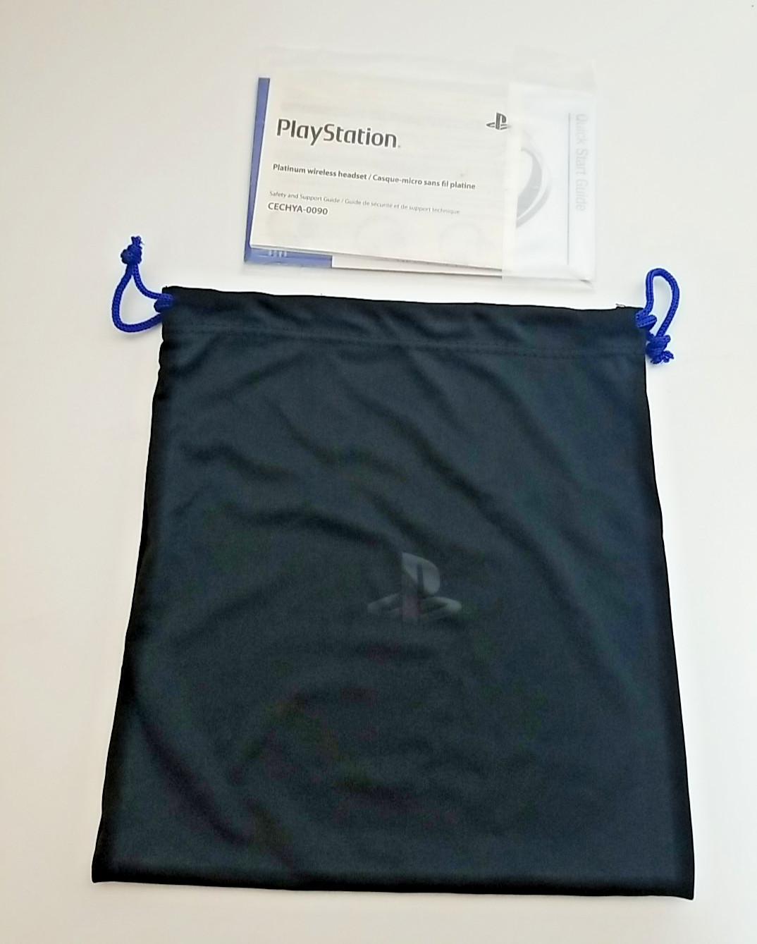 Original Genuine Sony Carrying Bag Pouch For Sony Platinum Headsets Cechya-0090