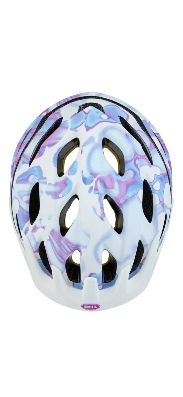 Bell Kids Cycling Helmet 5-12YR Purple/White Granite MIPS Youth Bike