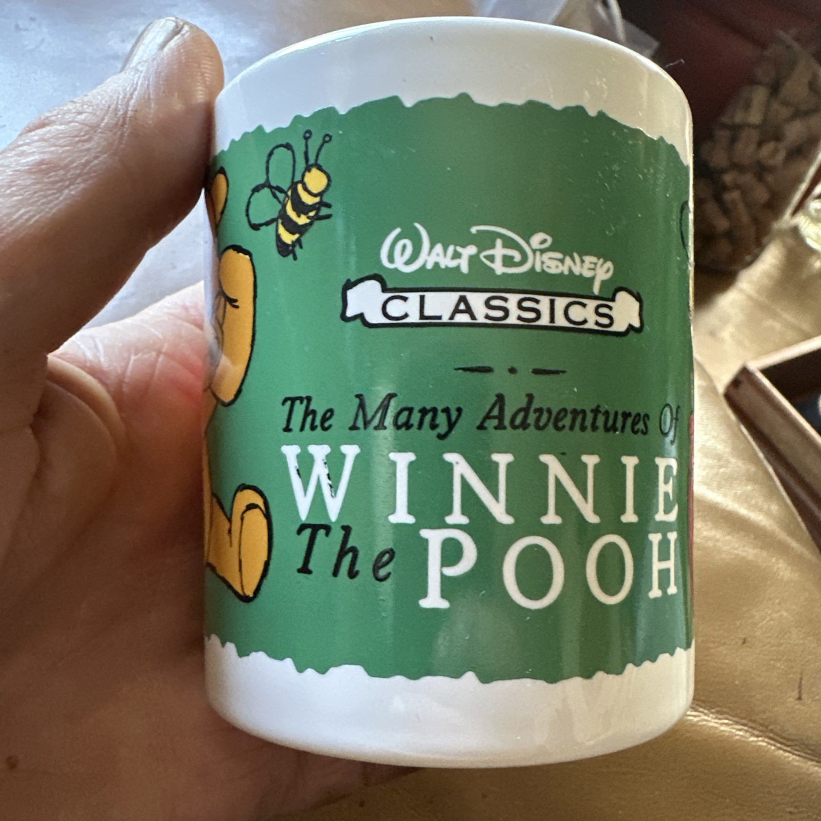 Bin Walt Disney Classics Winnie The Pooh Mug 1995 Staffordshire Ceramic VGC