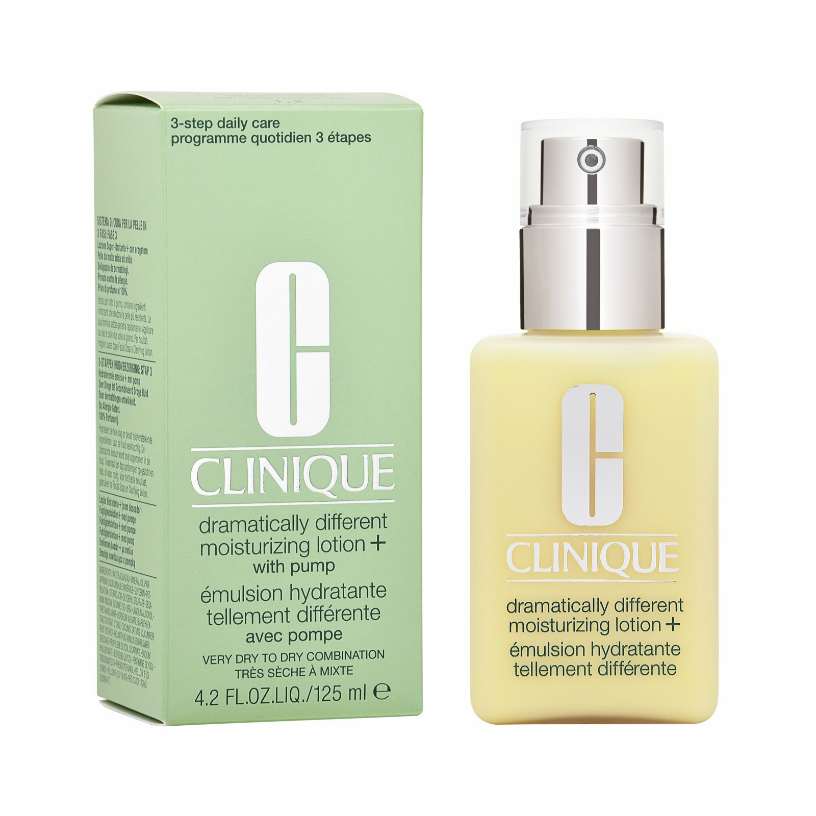 2 PCS Clinique Dramatically Different Moisturizing Lotion+ 125ml (with Pump)