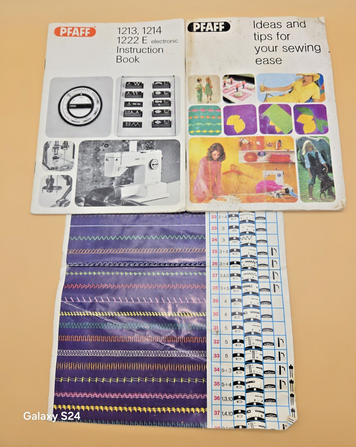 Pfaff 1213 1214 1222 Sewing Ideas & Tips for your Sewing Ease Manual GUC