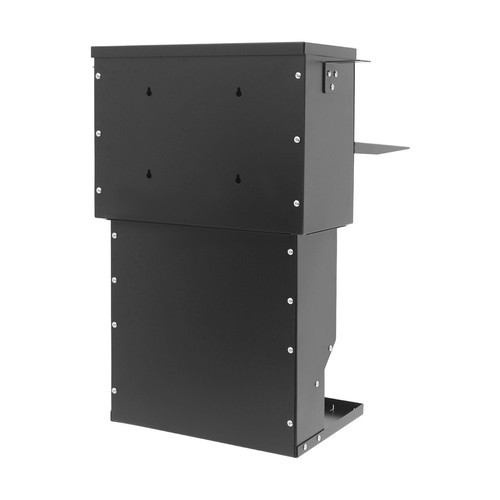 Hanging Automatic Deer Feeder with Lid Gravity Feeders Box Outdoor Weatherproof