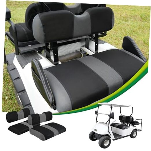 Universal EZGO Golf Cart Seat Gray For EZGO TXT 1994-2013 Front and Rear Seat