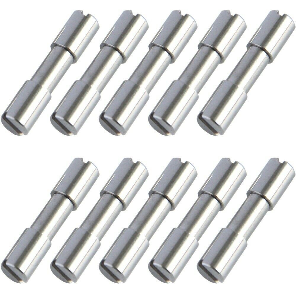 10 PCS Steel Knife Handle Bolt Rivets Scale Screw Fastener Corby Rivets Pins
