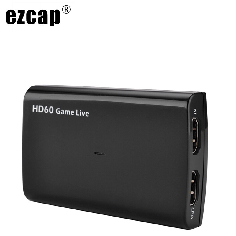 HDMI Video Capture Card Mic USB 3.0 1080P 60fps Phone Game Record Live Streaming
