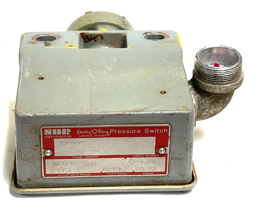 STATIC O'RING PSL-927A PRESSURE SWITCH