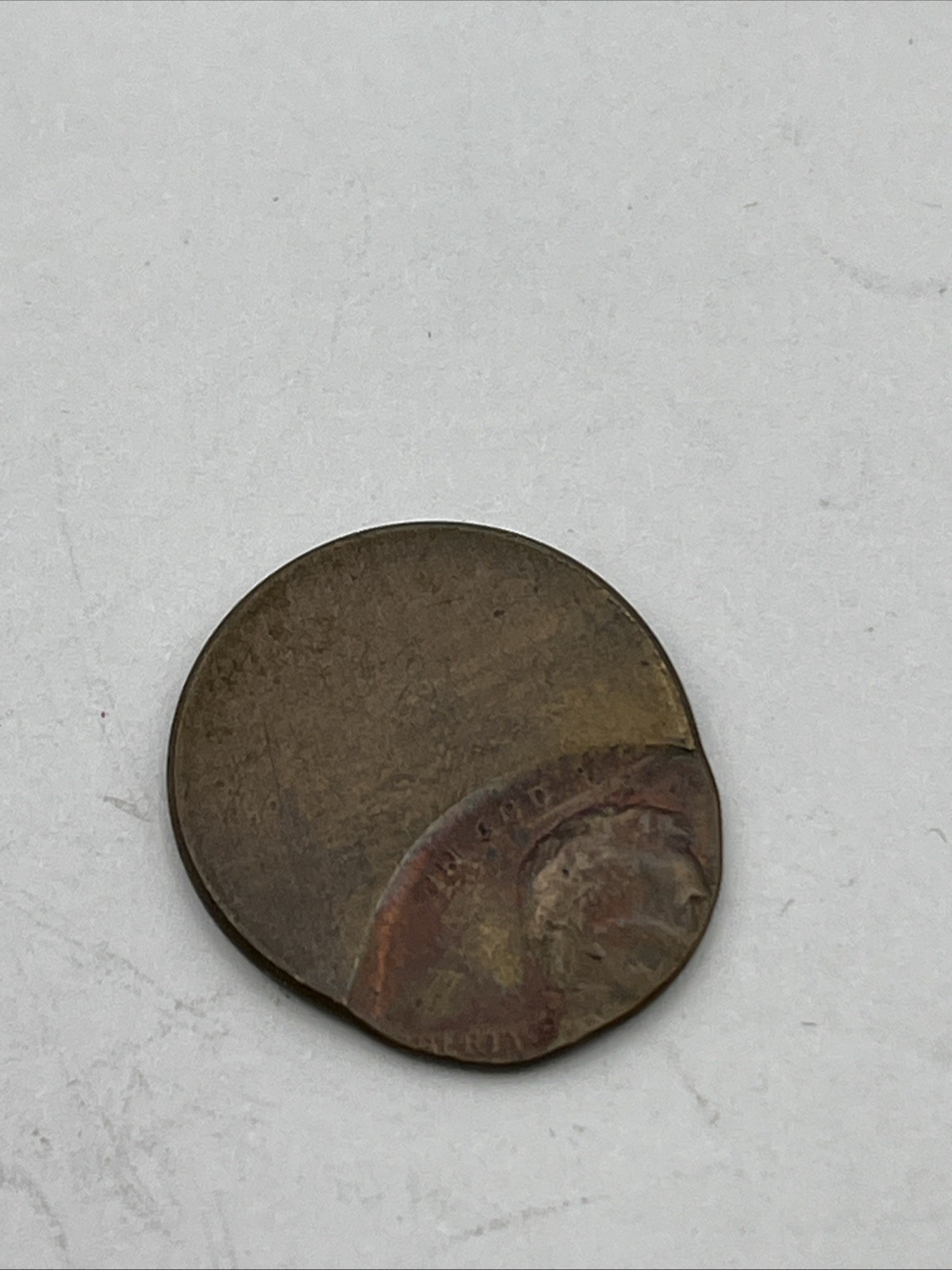 No Date Lincoln Memorial Cent Mint Error