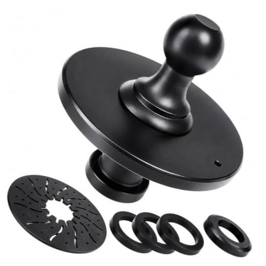 Fifth Wheel to Gooseneck Adapter 2085295 - Kingpin to 2-5/16 Inch Kingpin-Black