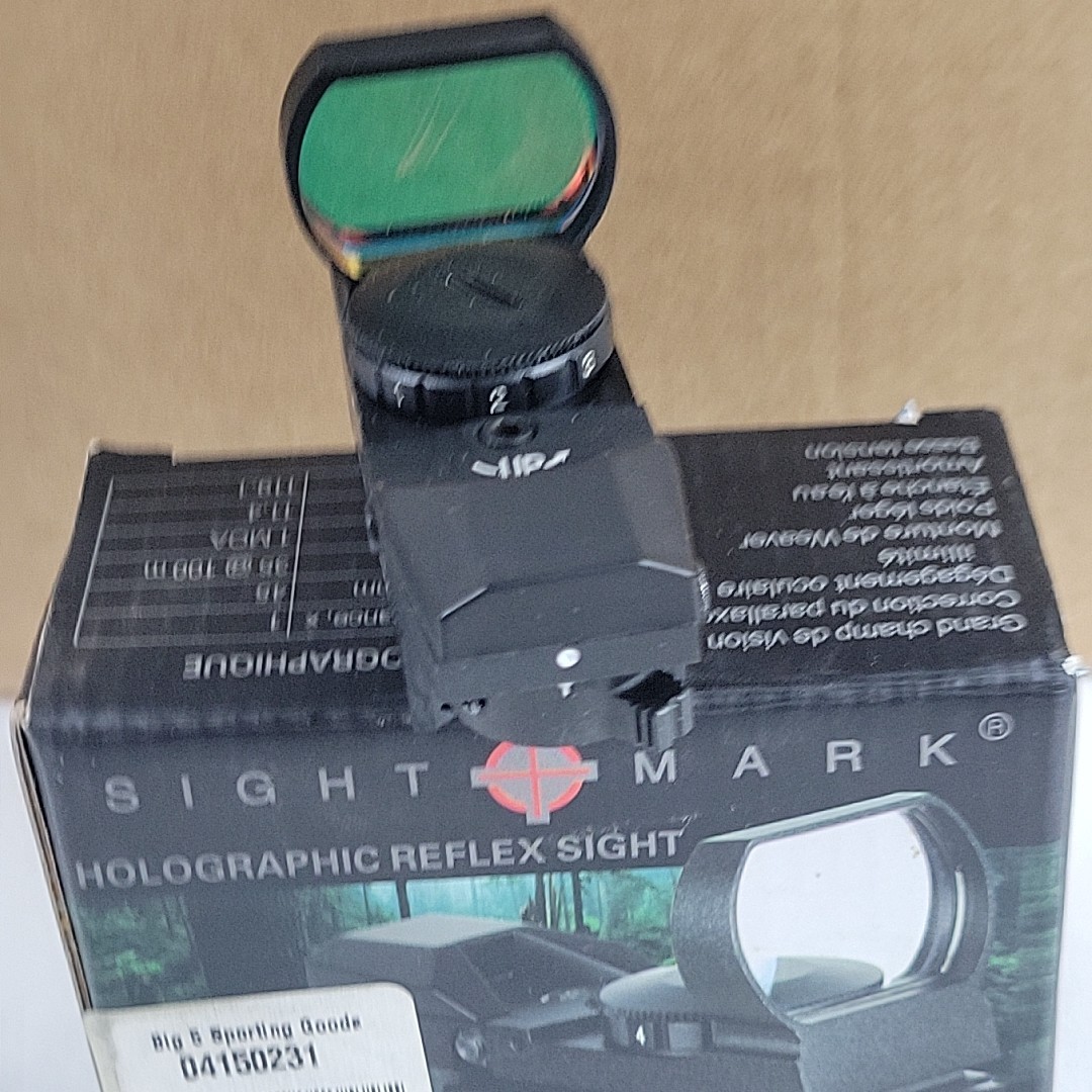 Sightmark SM13003B Holographic Reflex Sight Matte Black Multi Reticle Never Used