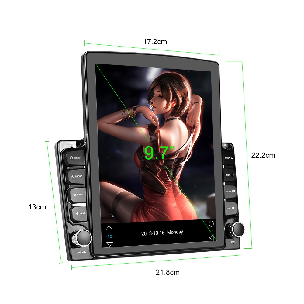 9.7" GPS Carplay for Citroen Spacetourer Jumpy Dispatch Peugeot Expert 2024+